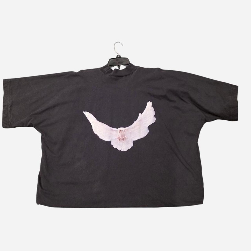 Yeezy Gap Engineered by Balenciaga Dove No Seam Tee in black